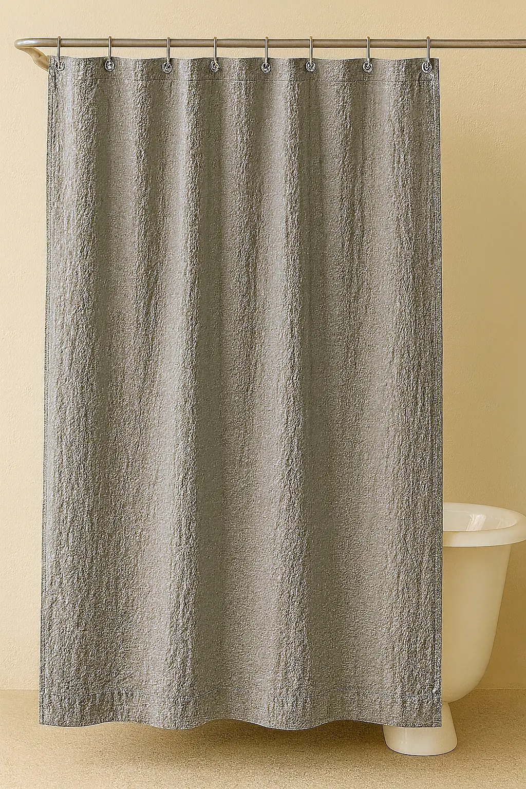 Solid Shower Curtain