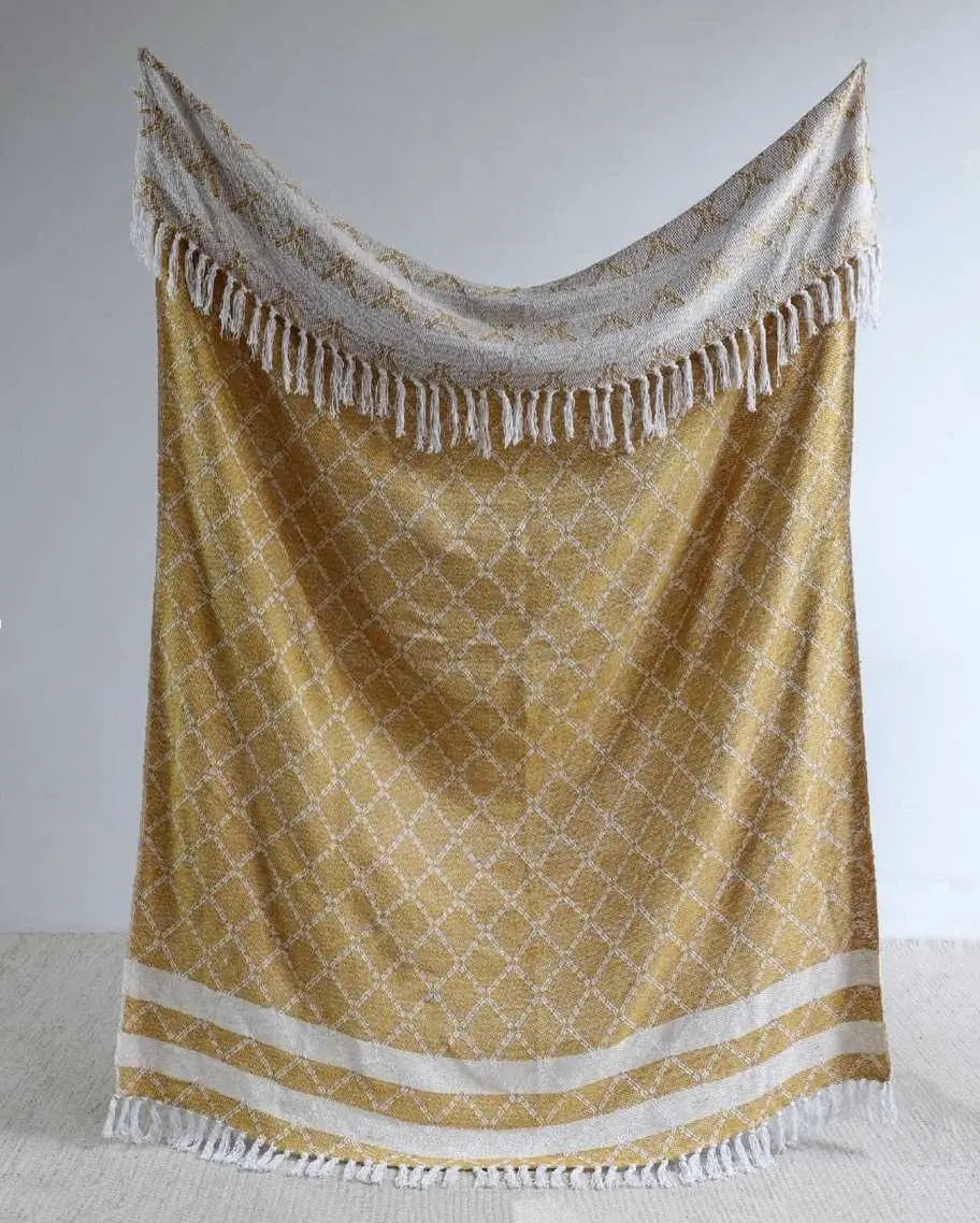 Jacquard Throw