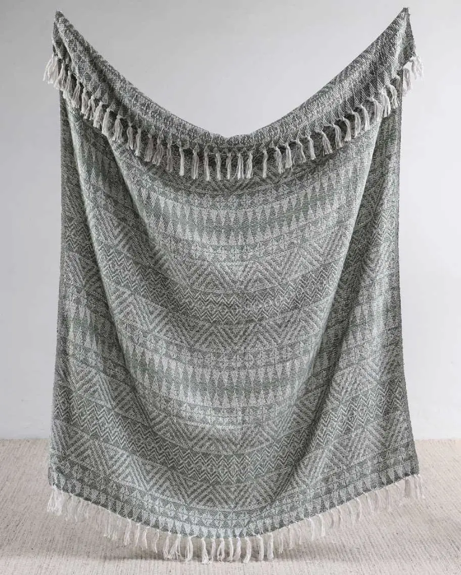 Jacquard Throw