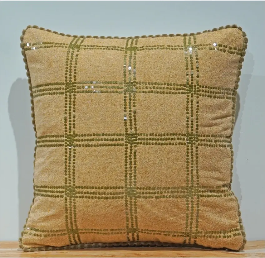 BEADED CUSHION