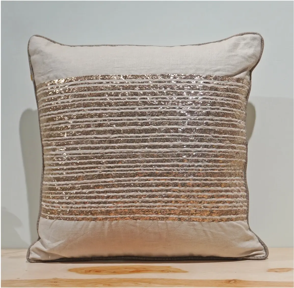 BEADED CUSHION