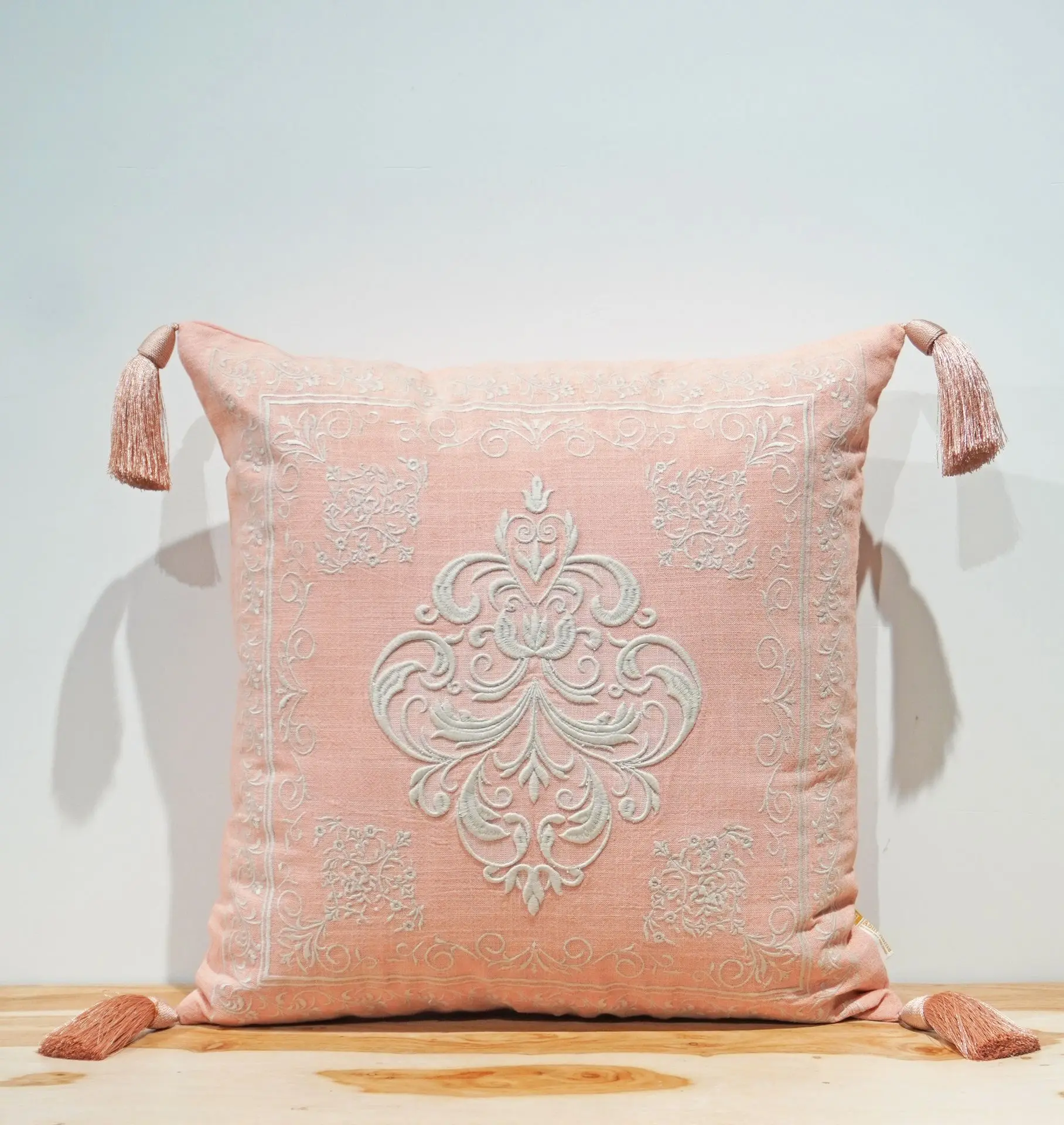 EMBROIDERED CUSHION