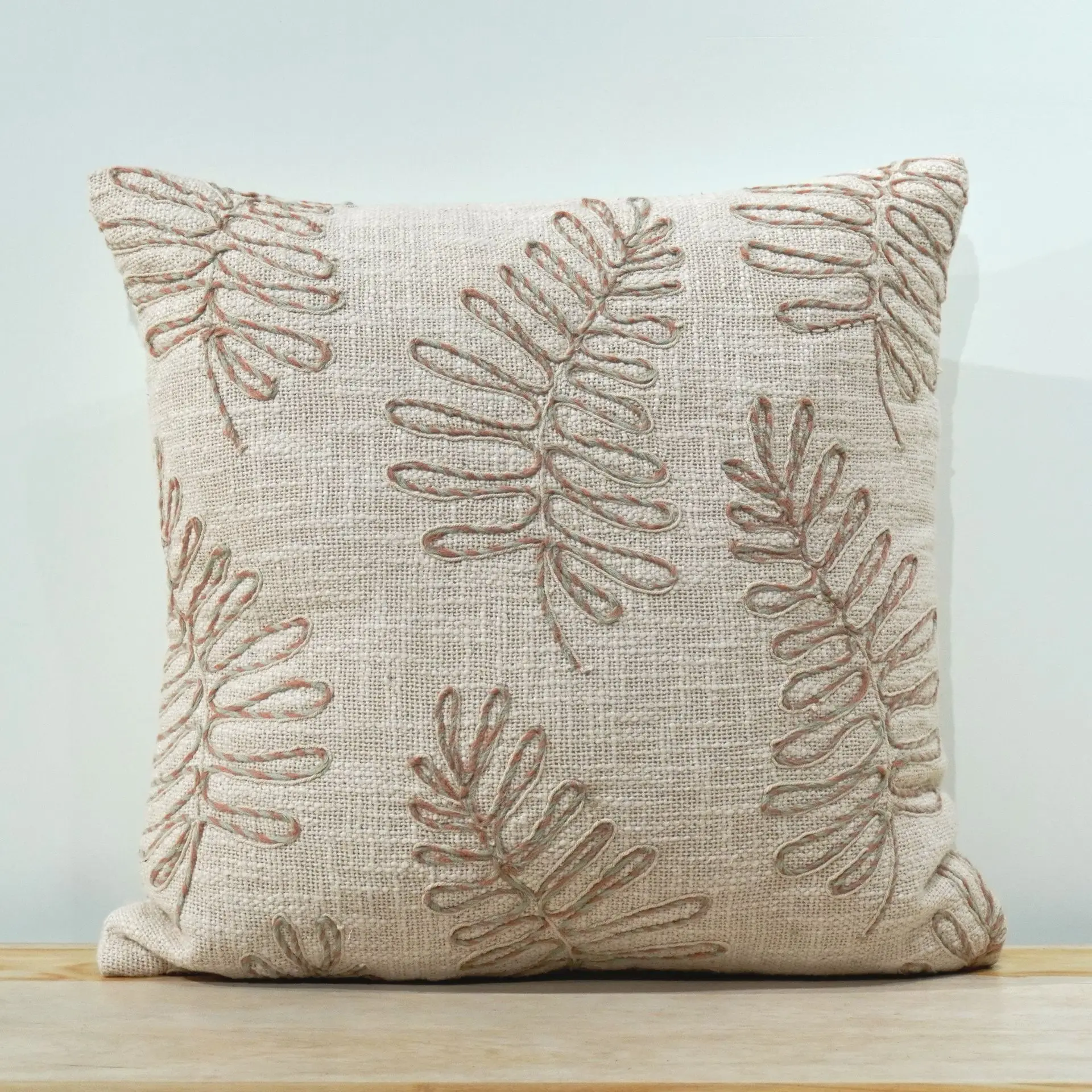 EMBROIDERED CUSHION