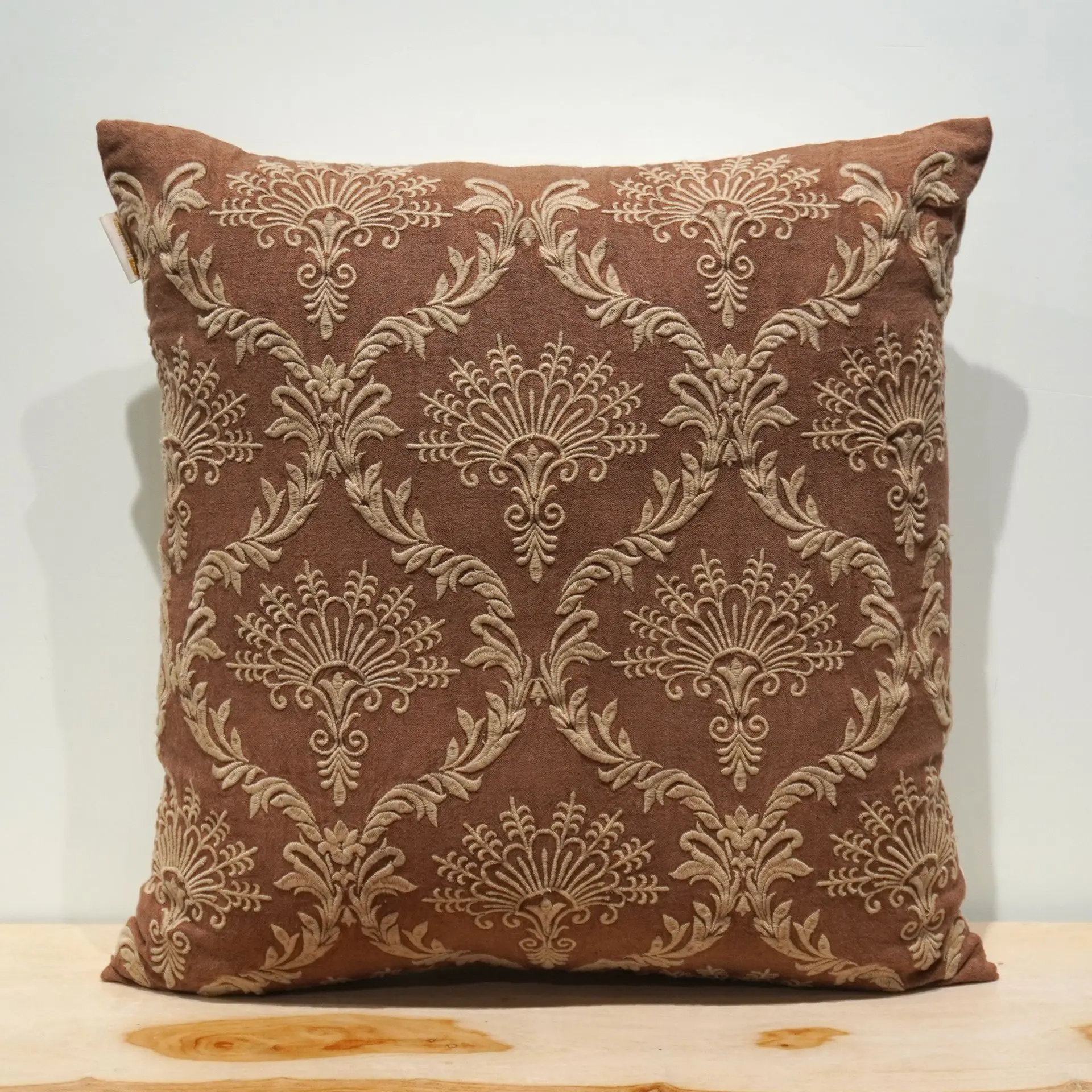 EMBROIDERED CUSHION