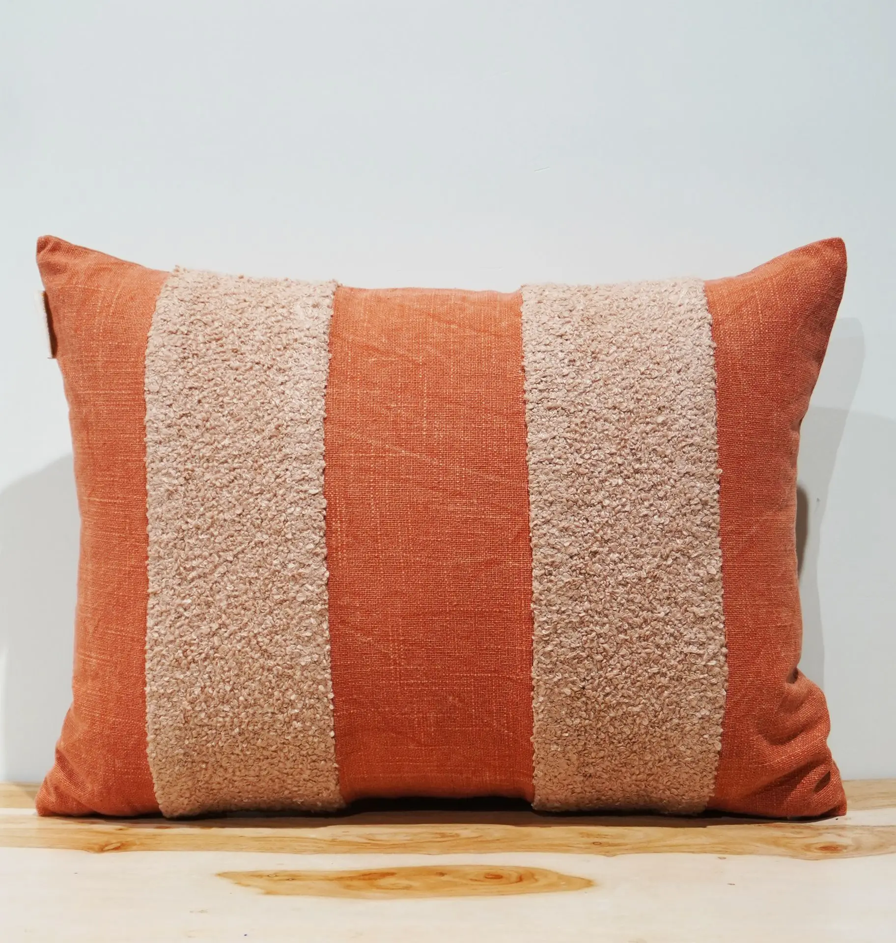 EMBROIDERED PATCH CUSHION