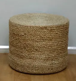 Drum Cylinder Pouf
