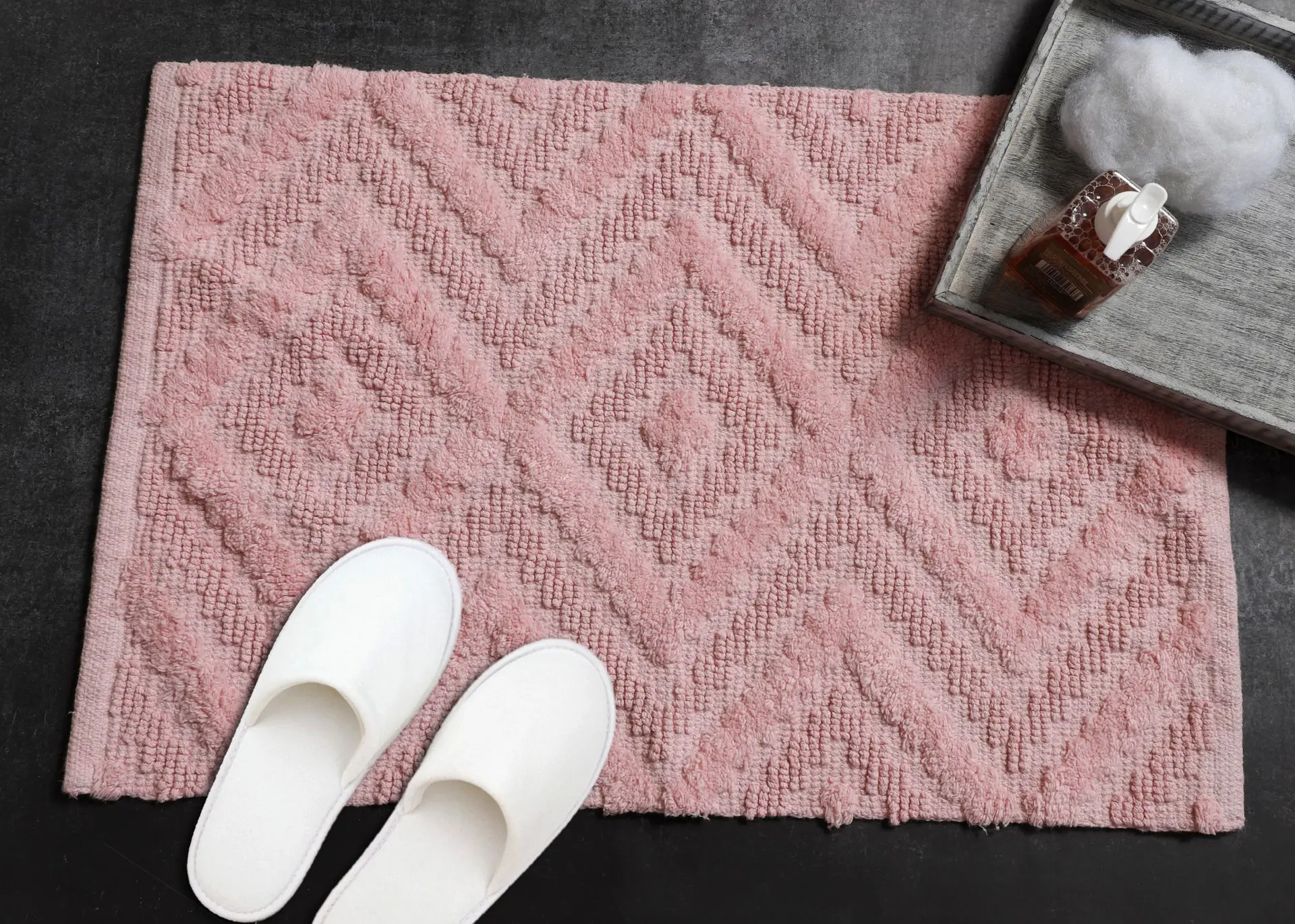 Jacquard Bath Mat