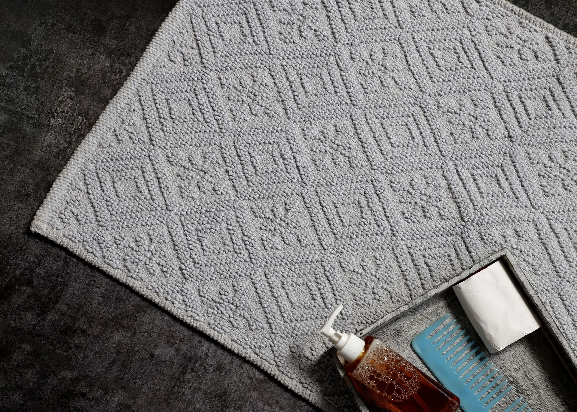 Jacquard Bath Mat