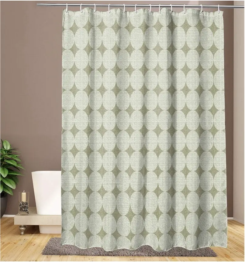 Printed Shower Curtain